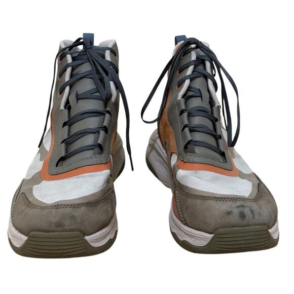 Teva Shoes Men 11 Gray Geotrecca Gorpcore Waterproof Hiking Trail Outdoor Mid - Picture 3 of 10
